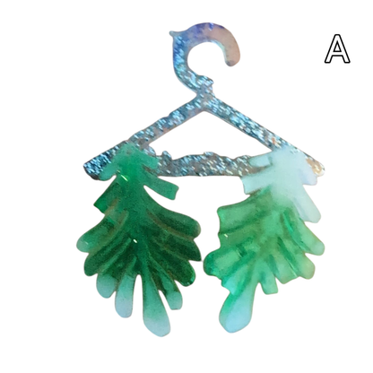 Leaf earrings